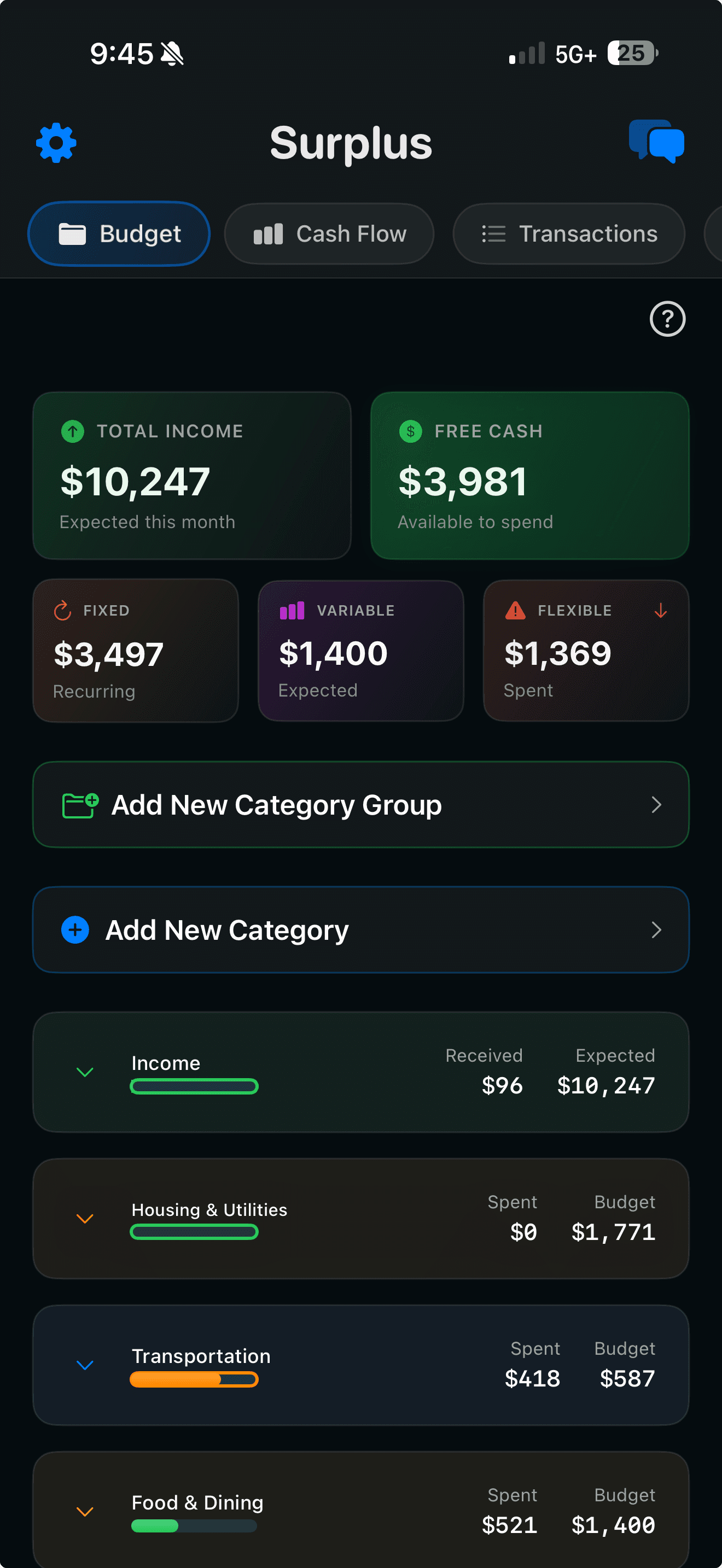 Surplus App